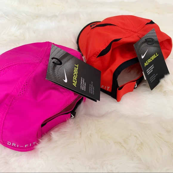 ✔️ NIKE Dri Fit Hat Featherlight Cap Running Sport - Picture 9 of 10